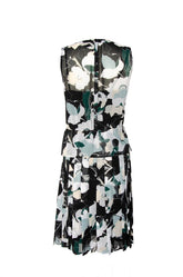 Donna Karan Desenli Elbise Renkli - 36